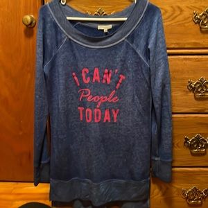 Used Maurice’s sweatshirt